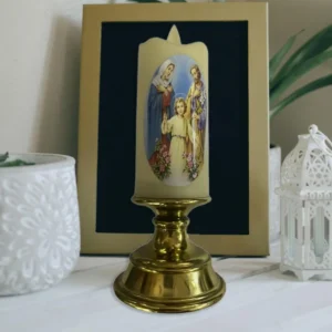 Velas Eletrônicas Sem Chama, Luzes De Velas Familia Sagrada